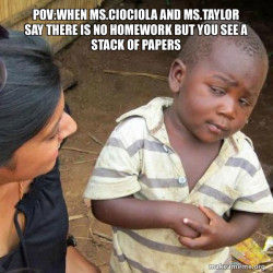 Skeptical Third World Kid