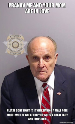 Rudy Giuliani Mugshot