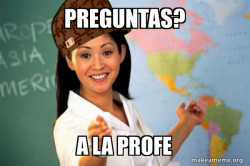 Scumbag Teacher