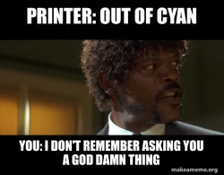 Samuel L Jackson from Pulp Fiction