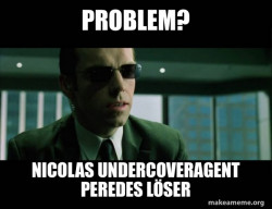 Agent Smith from the Matrix