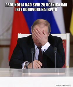 Putin Facepalm