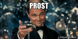 Great Gatsby Reaction - Leonardo DiCaprio Toast