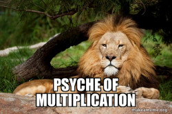 Contemplative Lion