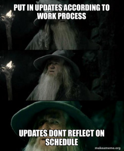 Confused Gandalf