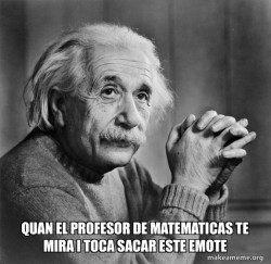 Serious Albert Einstein