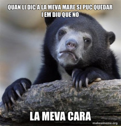 Confession Bear