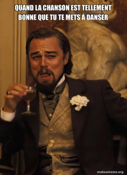 Leonardo DiCaprio Laughing Django