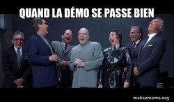 Dr Evil and Henchmen laughing - and then they said