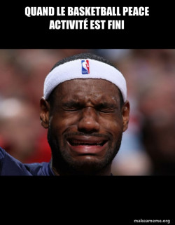 Lebron Crying