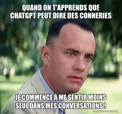 Quoi Chatgpt ne sait pas tout??