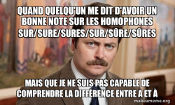 Ron Swanson : I am a Simple Man