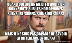 Ron Swanson : I am a Simple Man