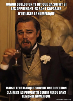 Leonardo DiCaprio Laughing Django