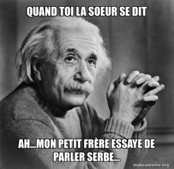 Serious Albert Einste 