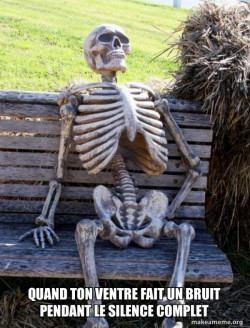 Waiting Skeleton