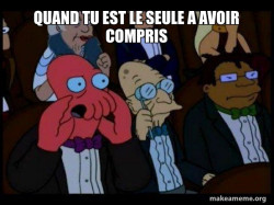 Your meme is bad and you should feel bad - Zoidberg