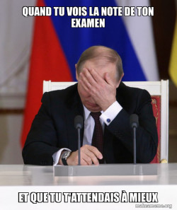Putin Facepalm