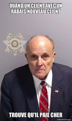 Rudy Giuliani Mugshot