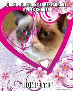 Grumpy cat Valentines Day