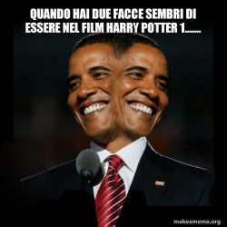 Two Faced Obama