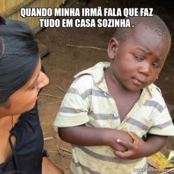 Skeptical Third World Kid