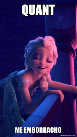 Drunk Elsa