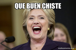 Hillary Clinton Laughs