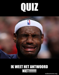 Lebron Crying