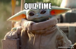 Baby Yoda looking at you