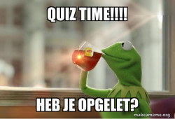 Kermit Drinking Tea