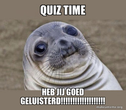 Squeamish Seal