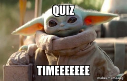 Baby Yoda looking at you