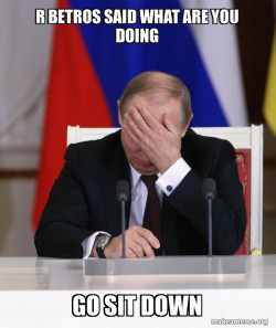Putin Facepalm