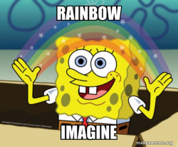 Rainbow SpongeBob