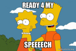 Bart and Lisa Chat