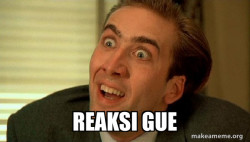 Sarcastic Nicholas Cage