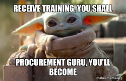 Baby Yoda PROCUREMENT 