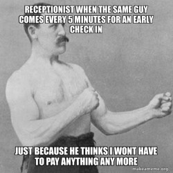 Overly Manly Man
