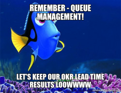Dory from Nemo  (5 second memory)