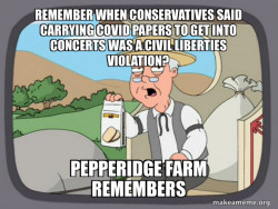 Wait, so forcing Americans to carry passports or birth certificates isn't a civil liberties violation now?