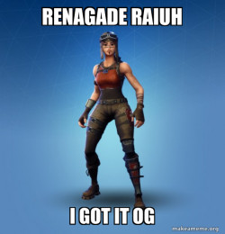 Renegade Raider Fortnite Skin