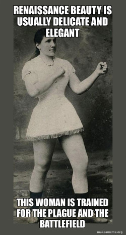 Overly Manly Woman