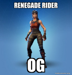 Renegade Raider Fortnite Skin