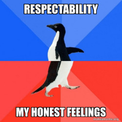 Socially Awkward Awesome Penguin