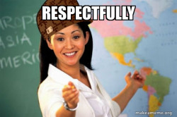 Scumbag Teacher
