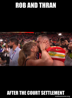 Taylor Swift and Travis Kelce Superbowl 2024