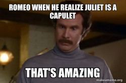 Ron Burgundy I am not even mad or That's amazing (Anchorman)