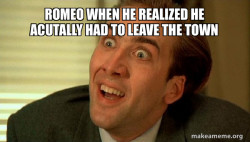 Sarcastic Nicholas Cage