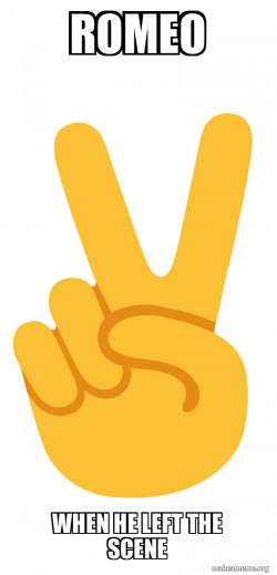 Peace Sign Emoji